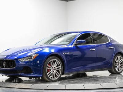 2017 Maserati Ghibli SQ4 Blue 1,695 Miles